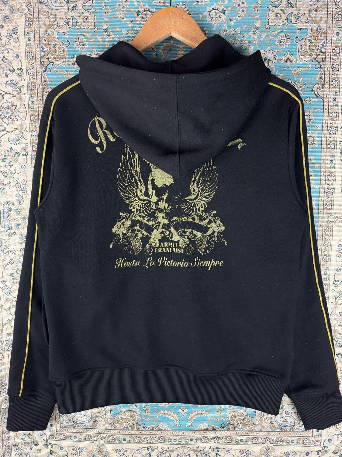 JPN 스컬 펑크락 후드플락1613 상품이미지1