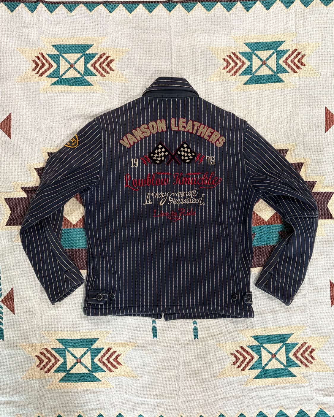 밴슨x로우블로우너클 와바시 스포츠 자켓 상품이미지6