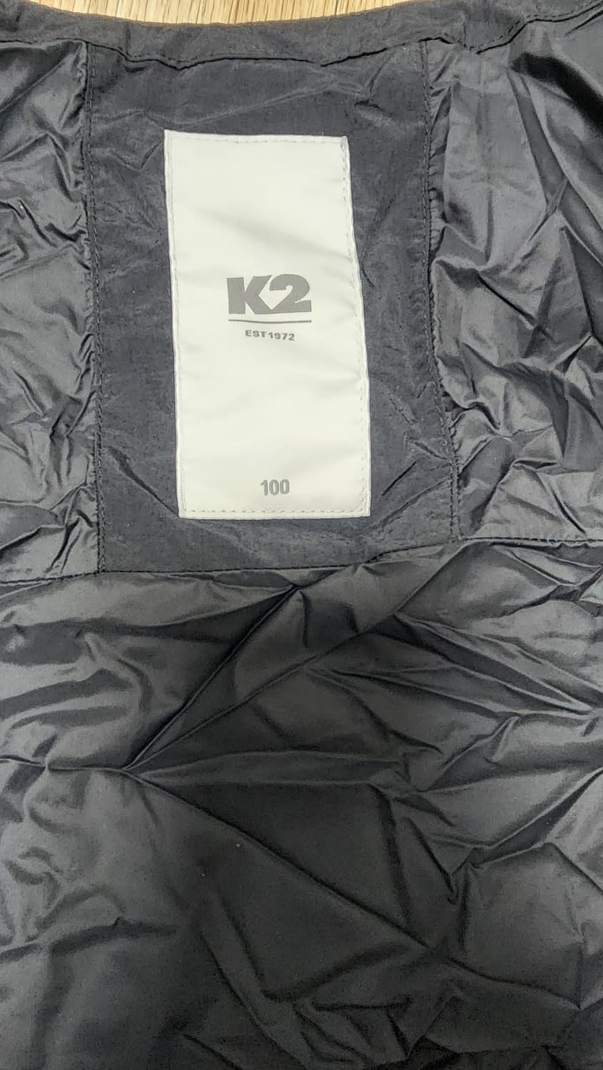 K2 남성 패딩 조끼 100 상품이미지3