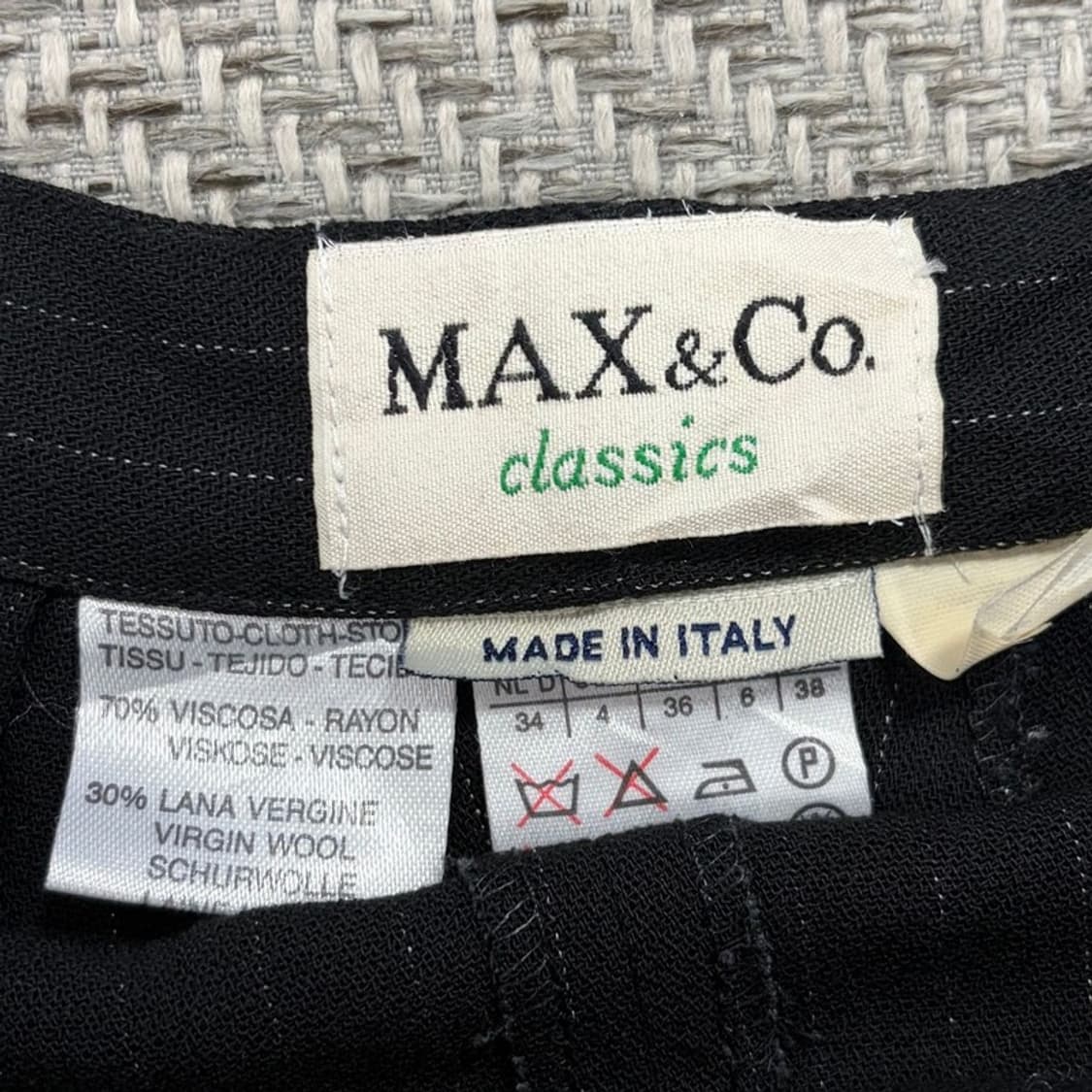 막스앤코 스트라이프 슬랙스 v1490 상품이미지5