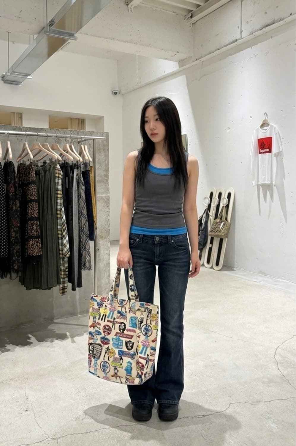 희귀) 히스테릭글래머 토트백 상품이미지1