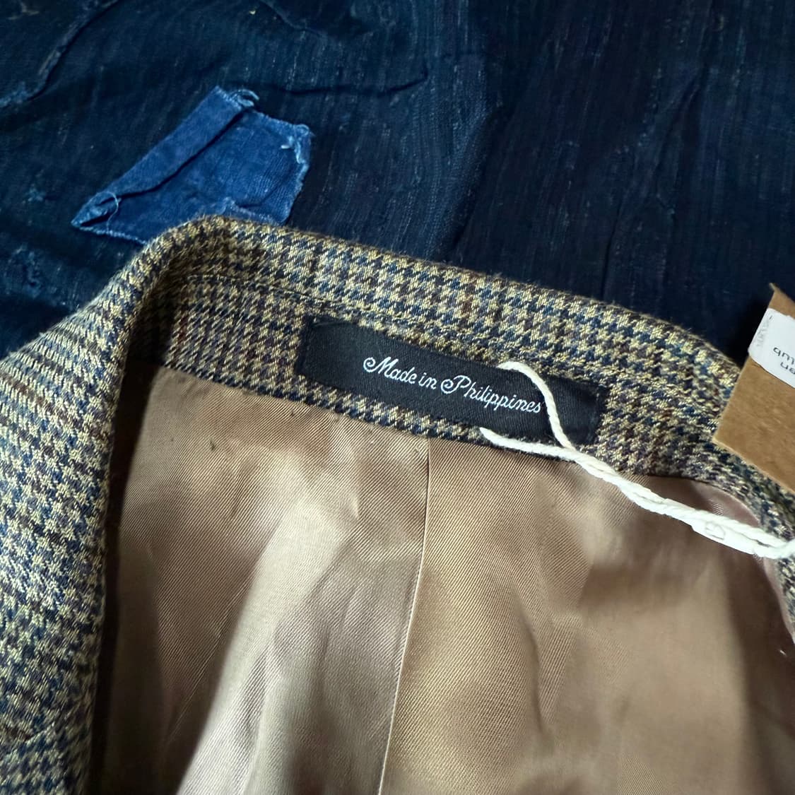 로렌 랄프로렌 울 블랜드 건 클럽 체크 자켓 38R 상품이미지4