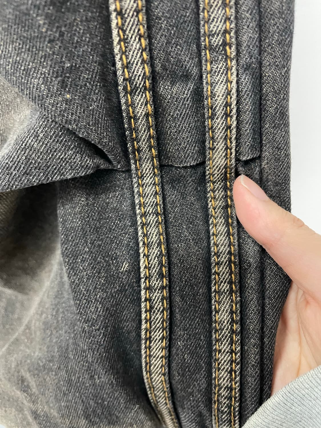 트릴리온 파라슈트 트랙 라인 밴딩 데님 팬츠 H1524 상품이미지8