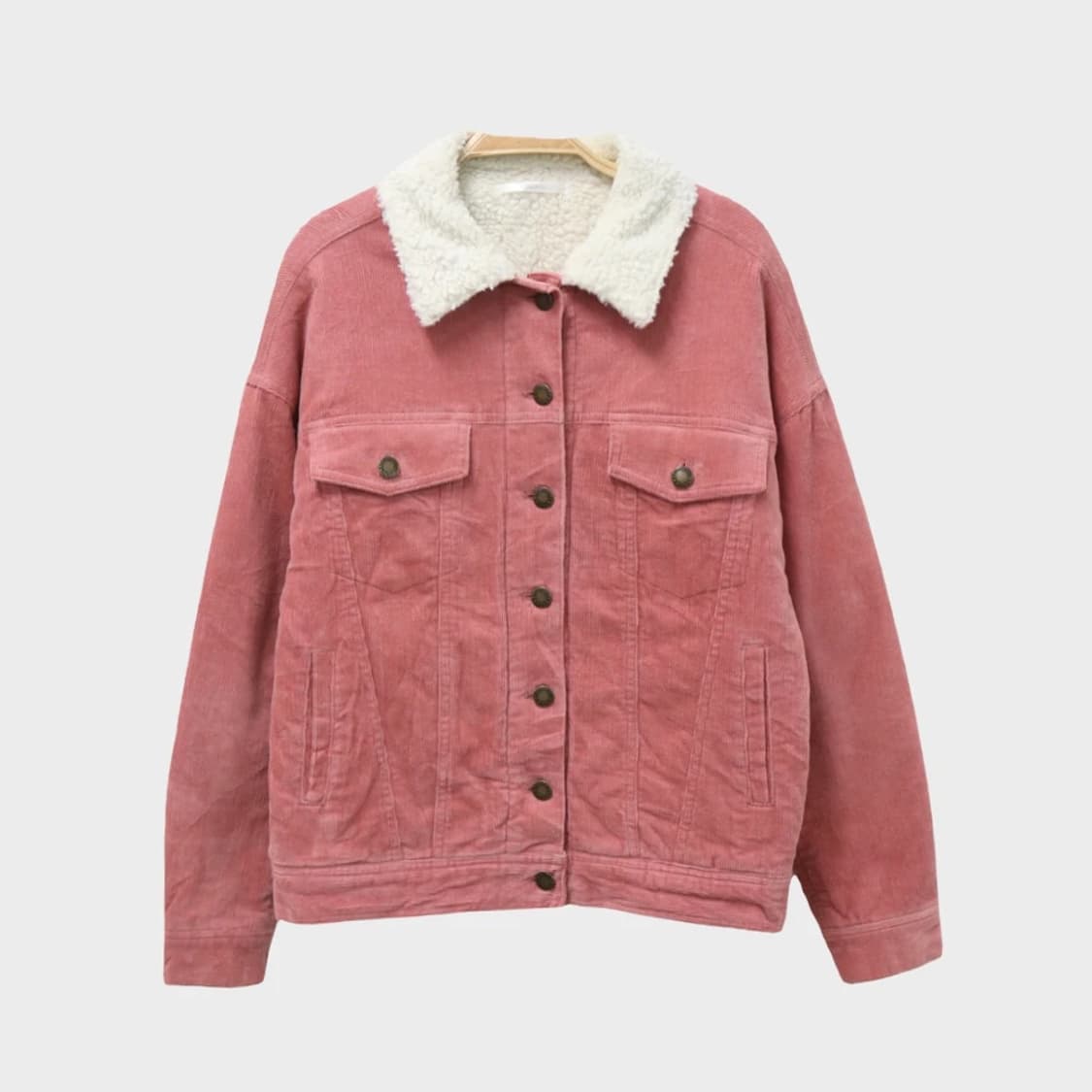 RETRO GIRL 딸기우유 쉐르파 코듀 자켓 63149 상품이미지1