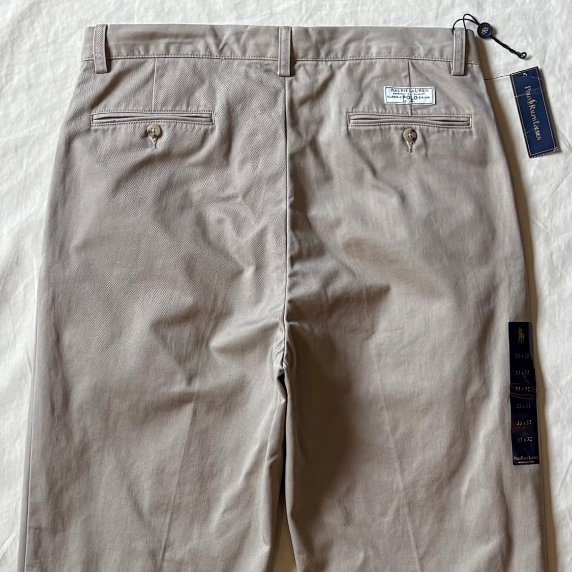[새제품 33] 90s 폴로 랄프로렌 ANDREW 투턱 치노 팬츠 상품이미지8