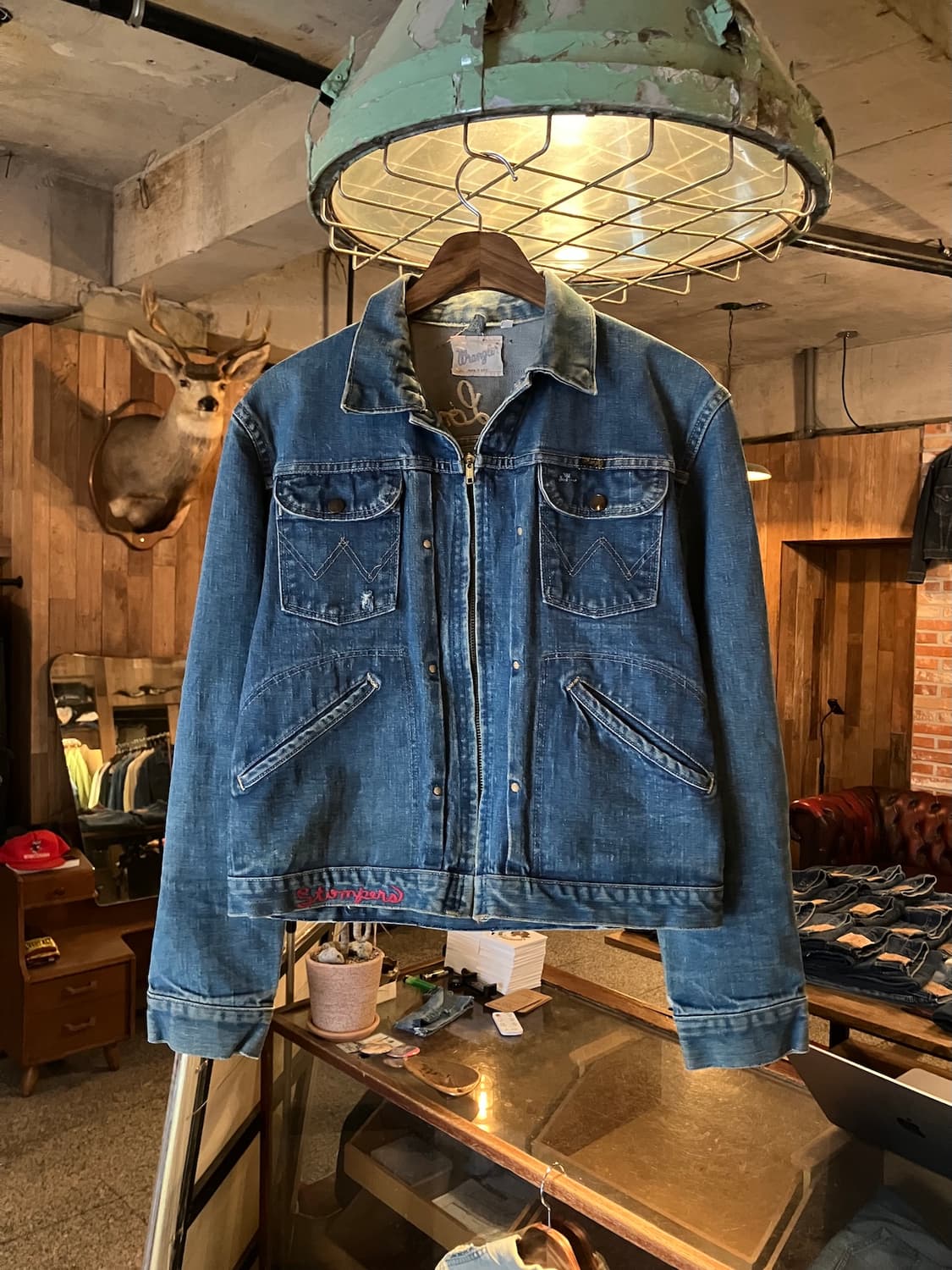 70s USA Wrangler 24MJZ Denim Jacket 상품이미지1