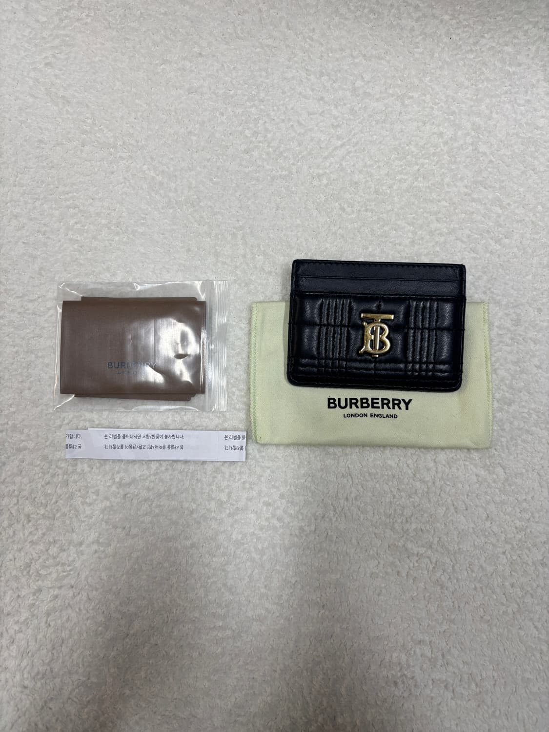 버버리 TB로고 카드지갑 (풀구성) 상품이미지2