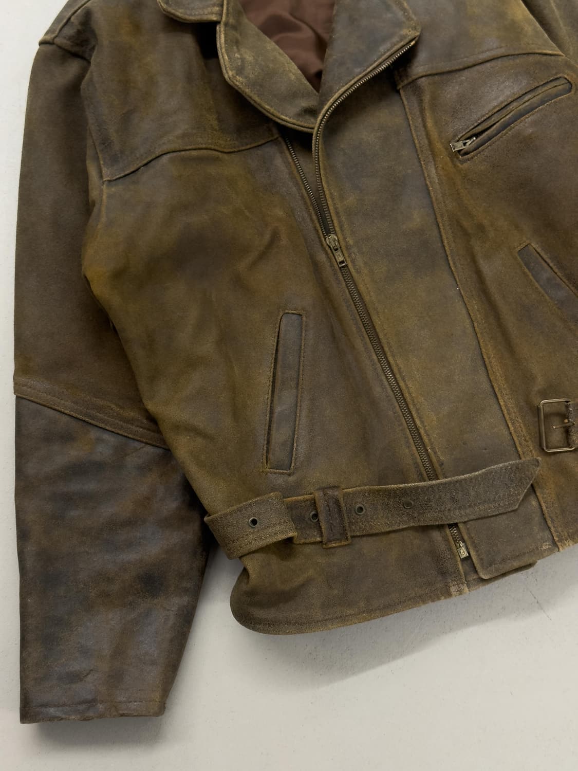 빈티지 레더 자켓 상품이미지6