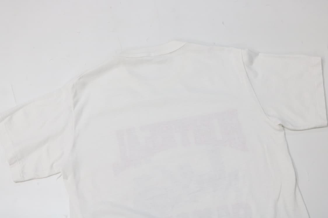 90s 빈티지 몬트리올 캐나다 시티 그래픽 화이트 반팔티셔츠 (M-L) 상품이미지8