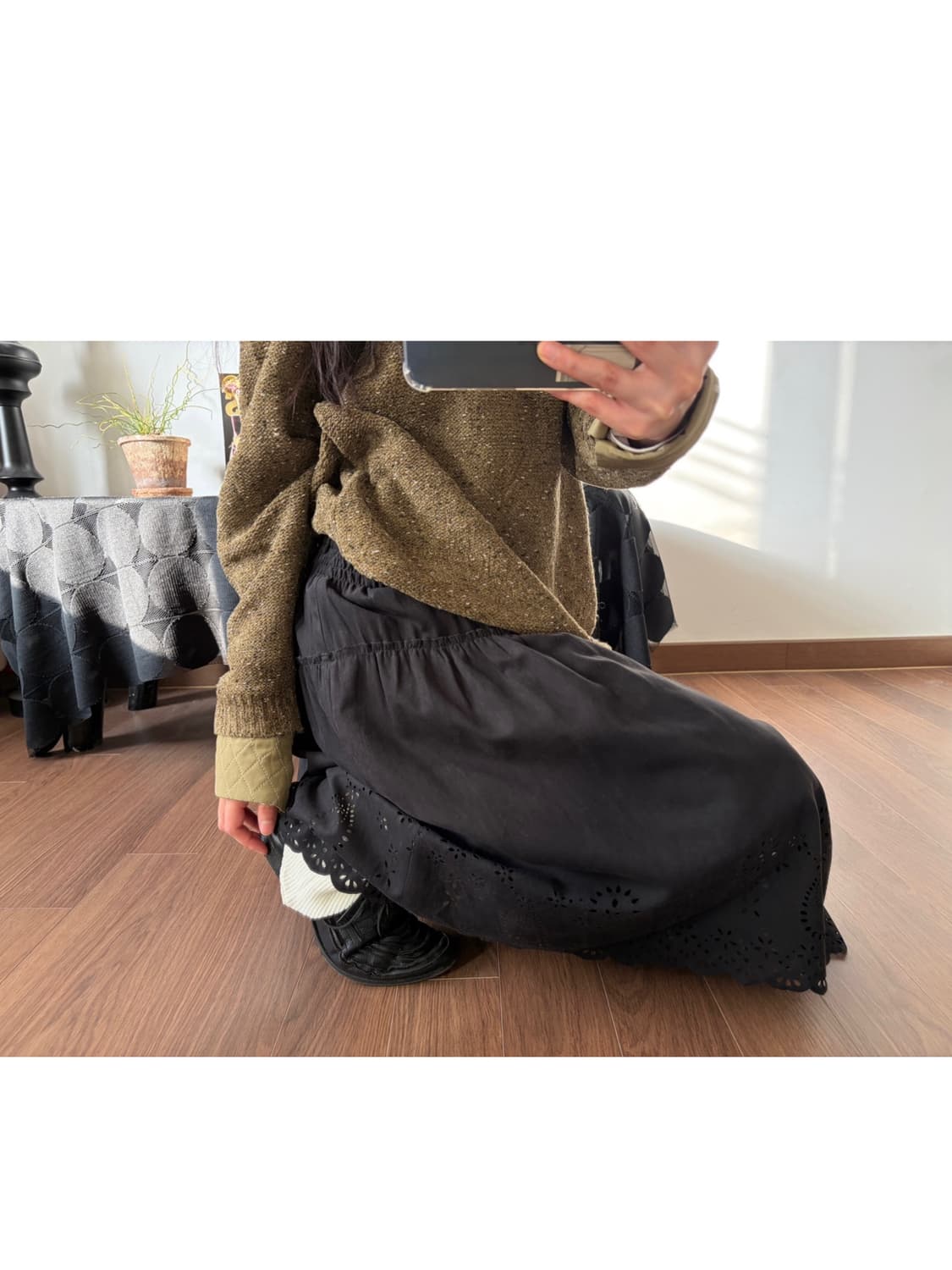 phunching midi skirt 상품이미지2