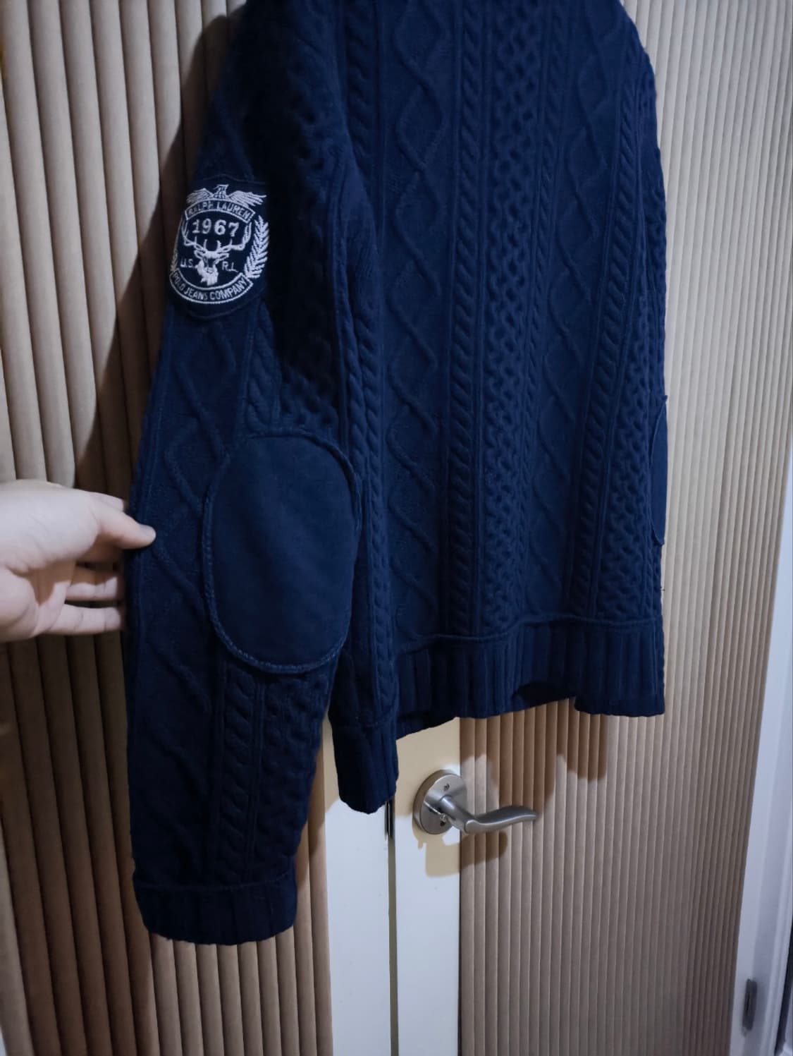 L사이즈 폴로랄프로렌 토글버튼 케이블 니트 가디건 상품이미지7