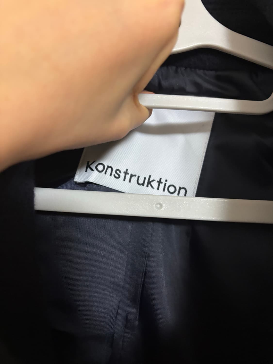 콘스트럭션 롱코트 팝니다 상품이미지2