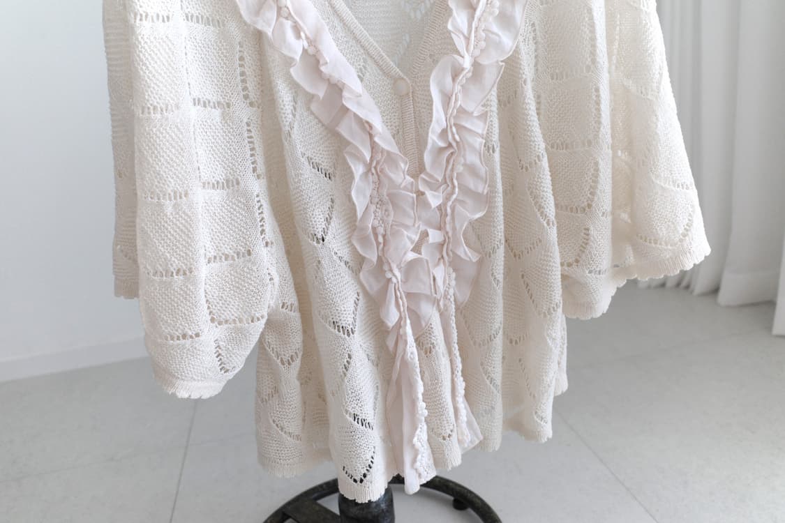 frill knit cardigun 상품이미지4