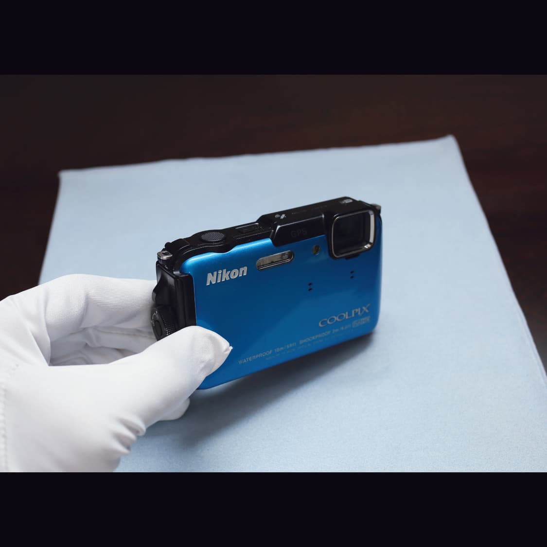 레어<한글>니콘 쿨픽스 aw110 (aw100) 블루 빈티지 디카 상품이미지2