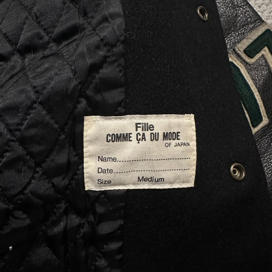 90s 꼼사 데 모드 Comme ca du mode 바시티 자켓 상품이미지6