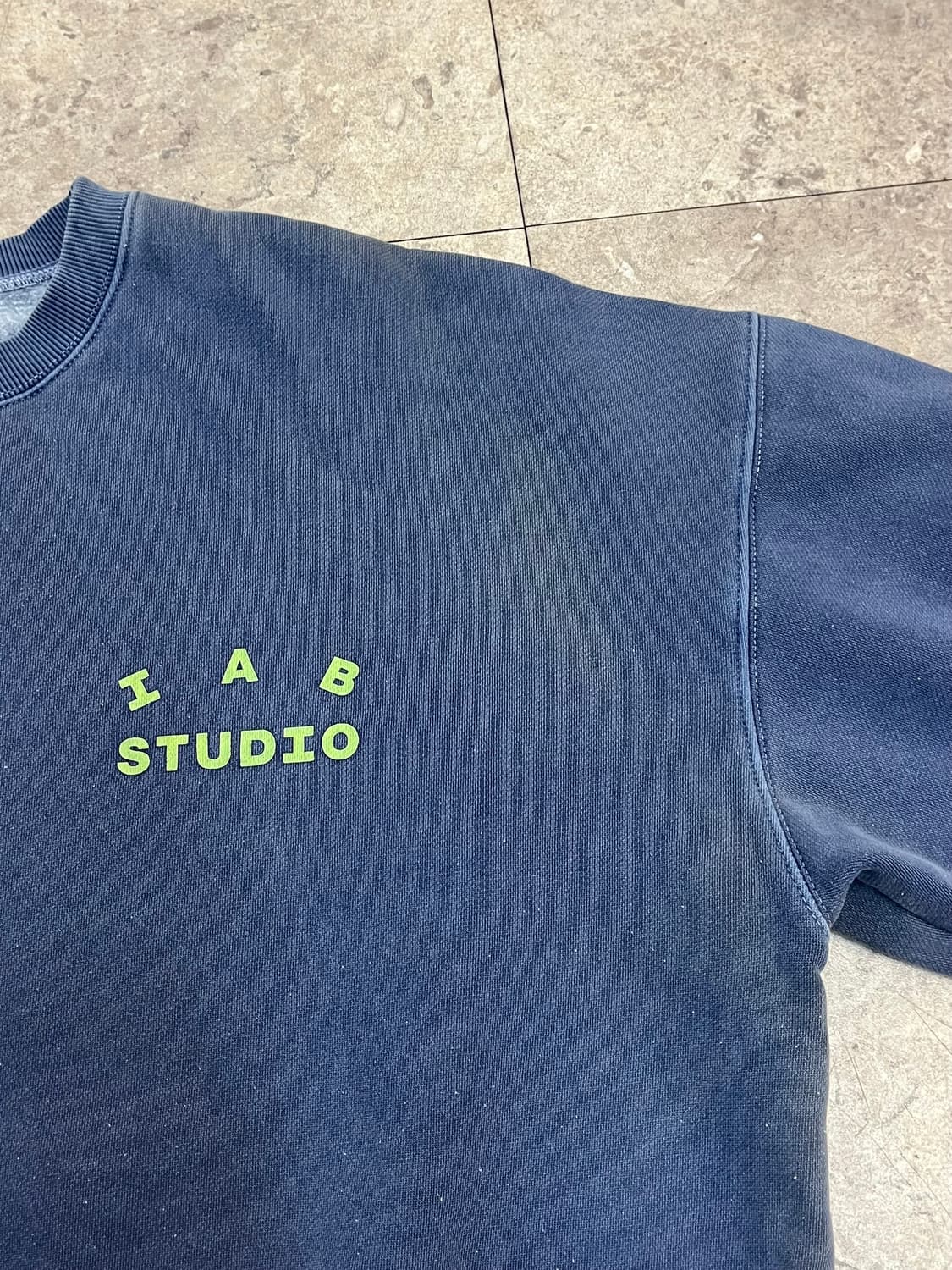 아이앱 스튜디오 기모 맨투맨 XL 블루 #csz2455 상품이미지5