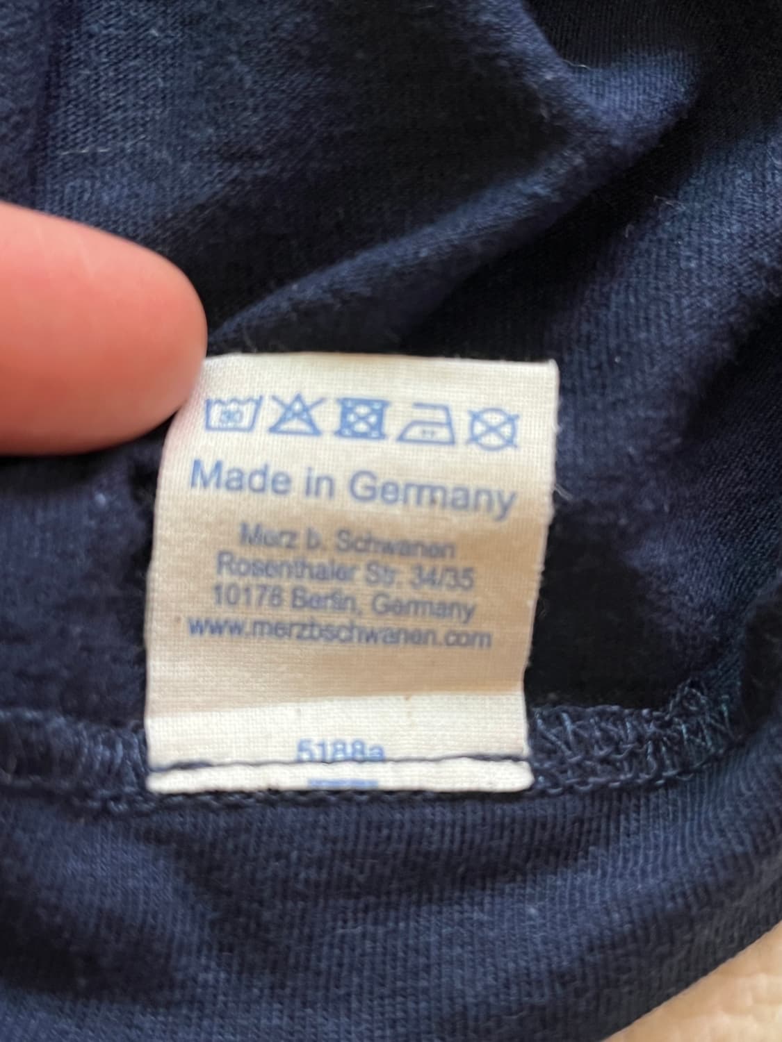Merz b. Schwanen LOOPWHEELED 1920S TEE 상품이미지10