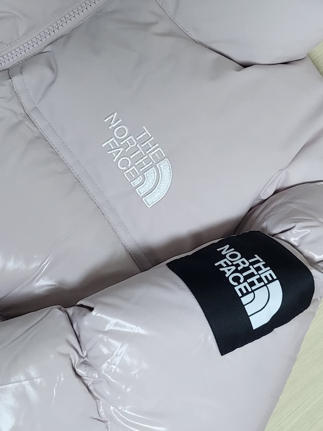 노스페이스 화이트 라벨 눕시 라이트 핑크 S 상품이미지4