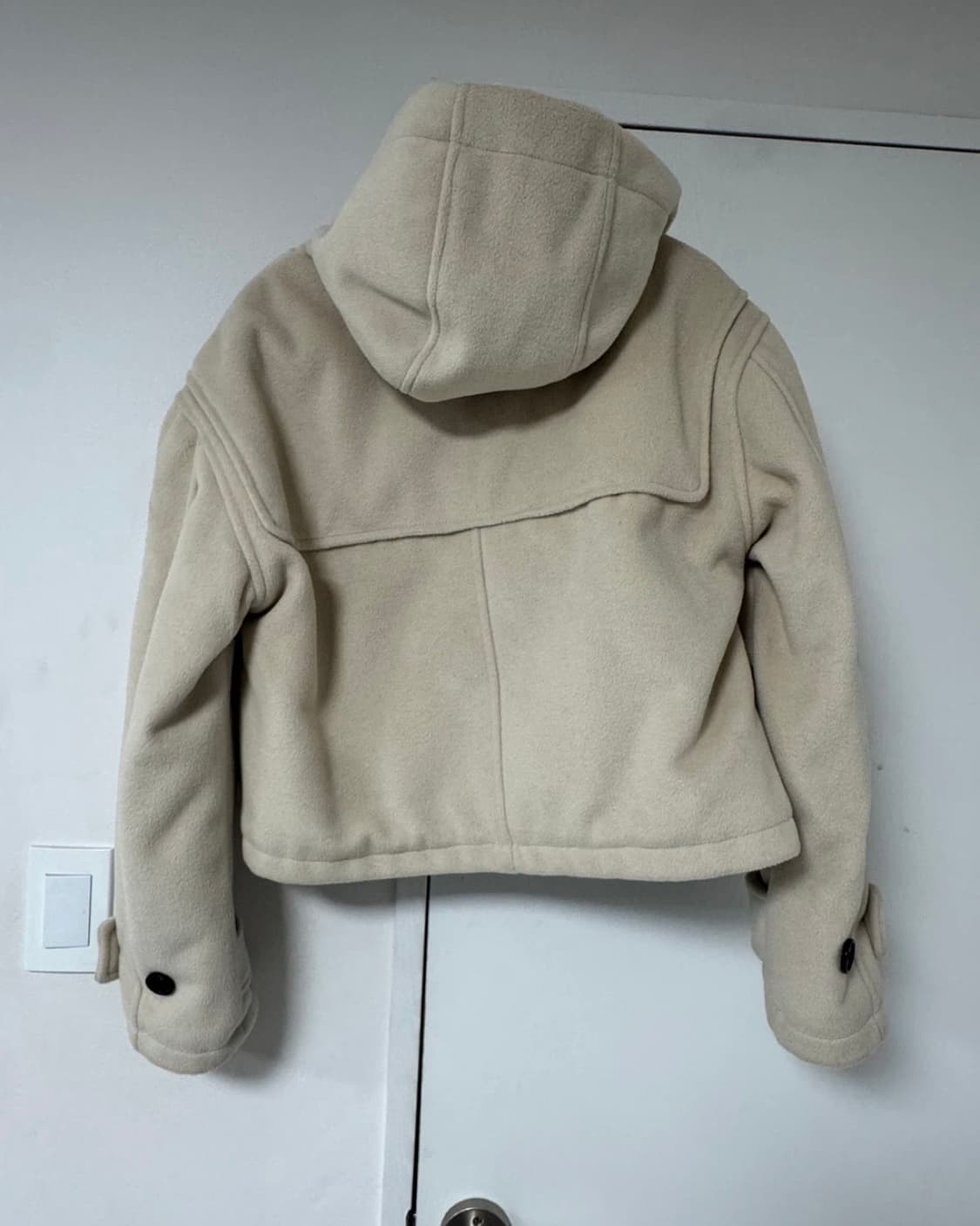 파르티멘토 숏코트 떡볶이코트 베이지 상품이미지4