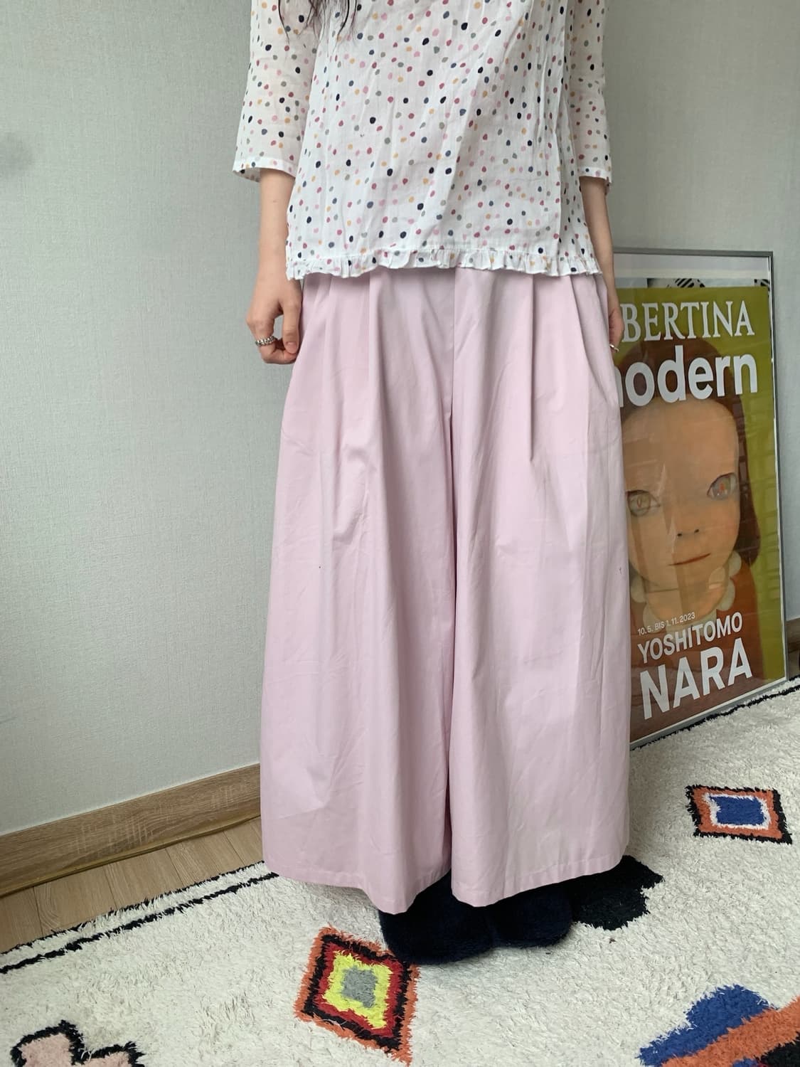 earth music, wide pants 상품이미지2