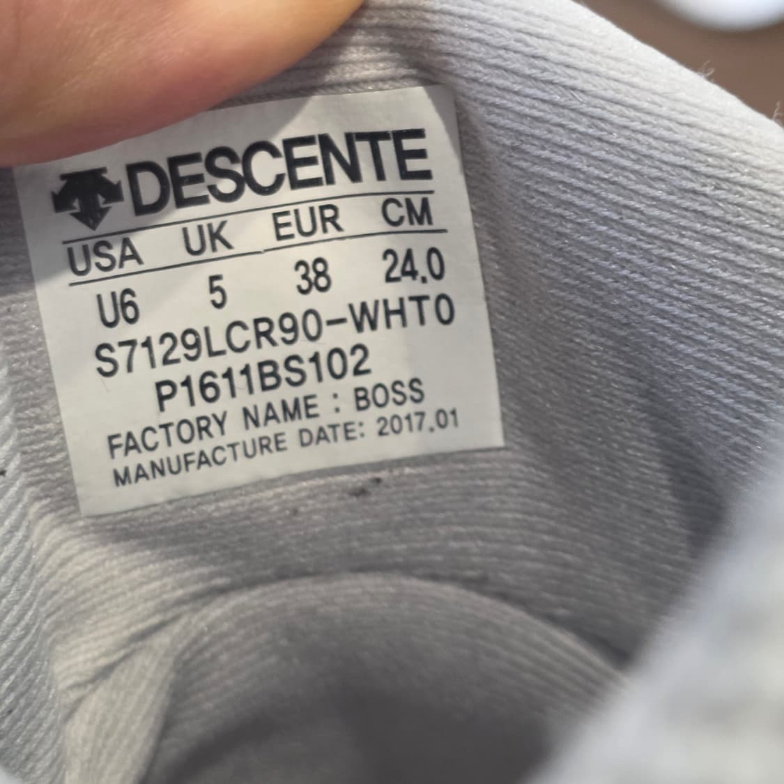 3q-20:데상트 S7129LCR90 여성 벨크로 트레일 스니커즈(240 상품이미지10