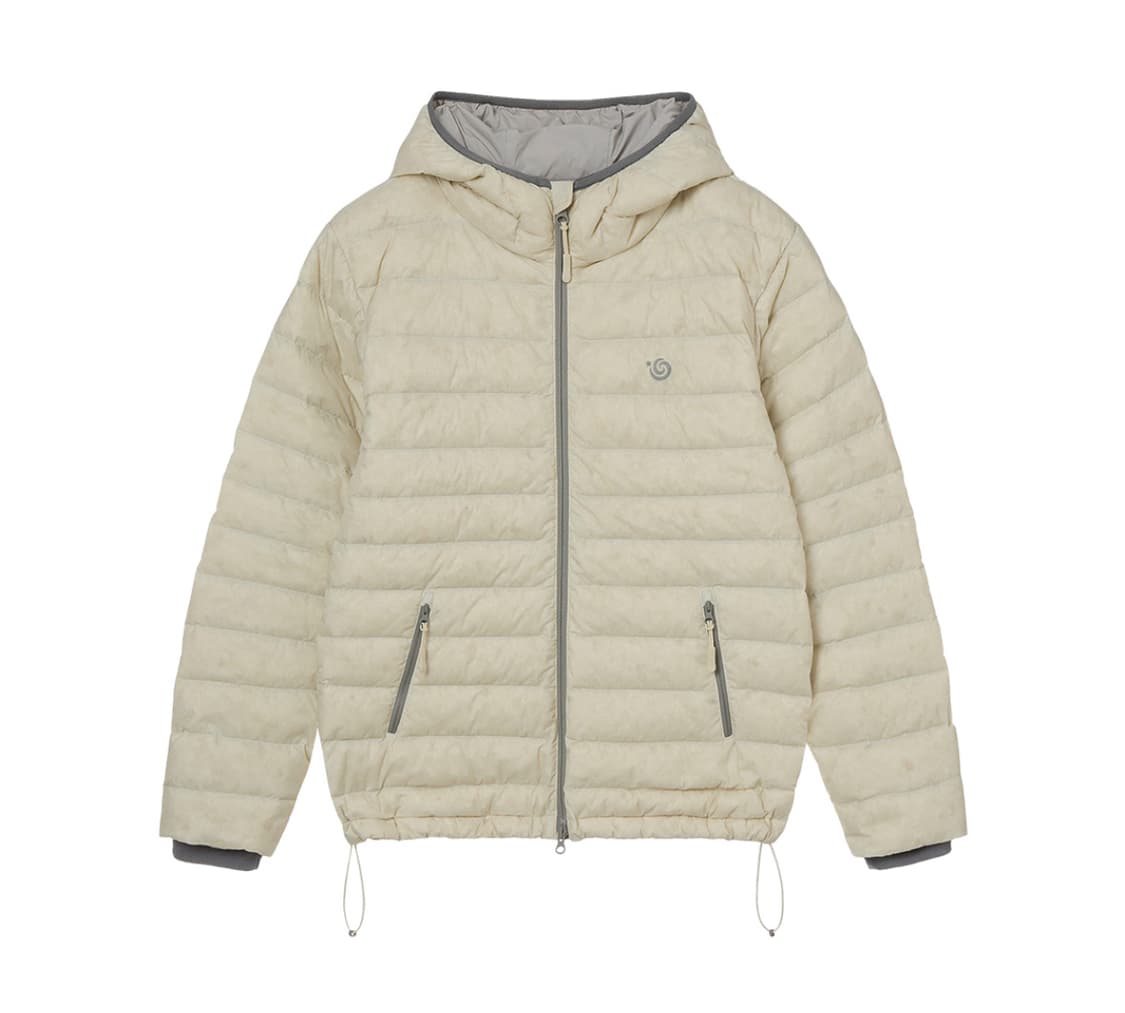 AEAE 패딩 심볼 라이트 다운 자켓 크림 0 사이즈 상품이미지1