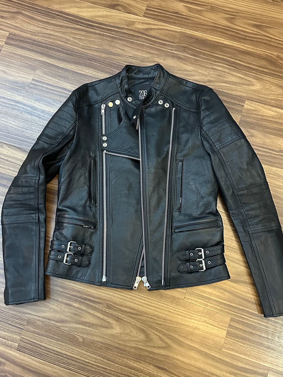 206옴므 양가죽 라이더 자켓 52 상품이미지2