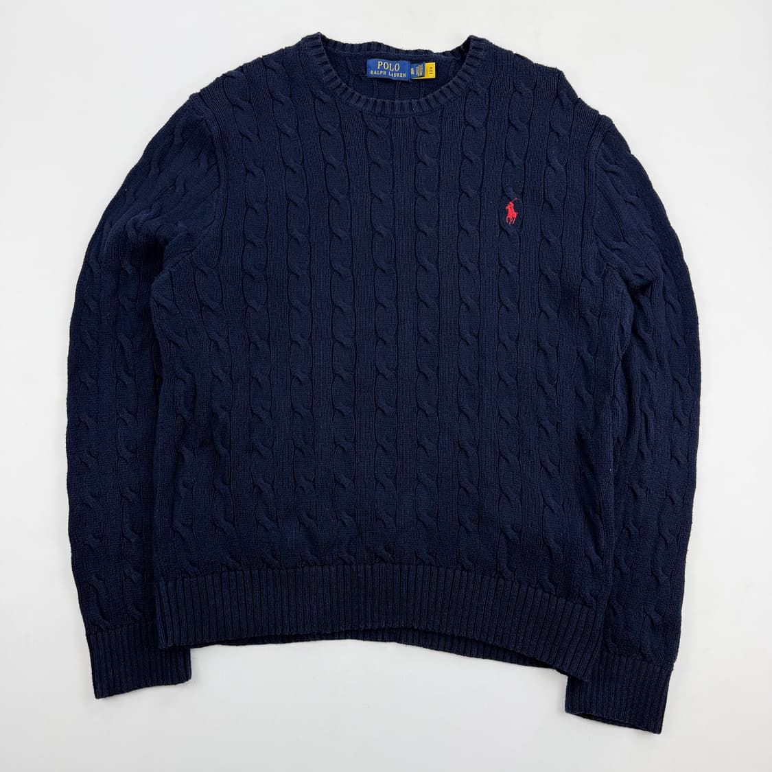 폴로 랄프로렌 케이블 니트 qr정품 상품이미지2