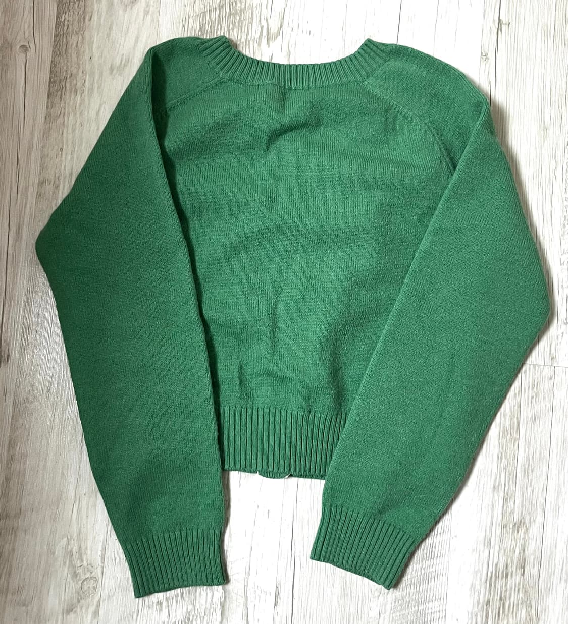 에잇세컨즈 크롭 니트 가디건 L 상품이미지2