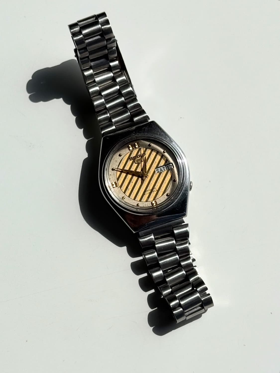 70s Seiko5 Automatic Vintage Metal Watch 상품이미지2
