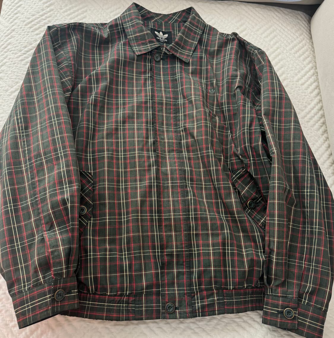 Adidas Checkered Windbreaker jacket 상품이미지1