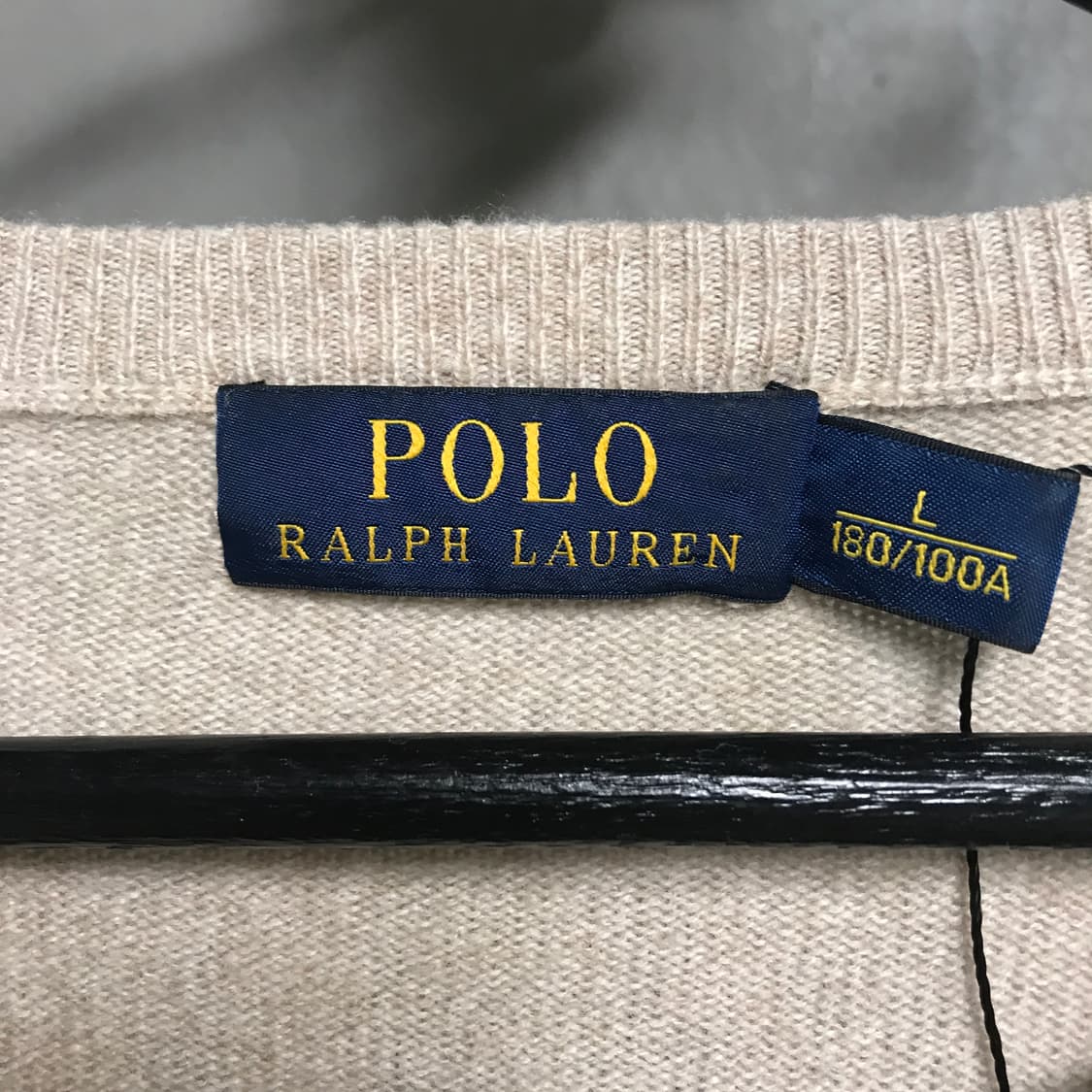 폴로 랄프로렌 베이지 니트 L 상품이미지5