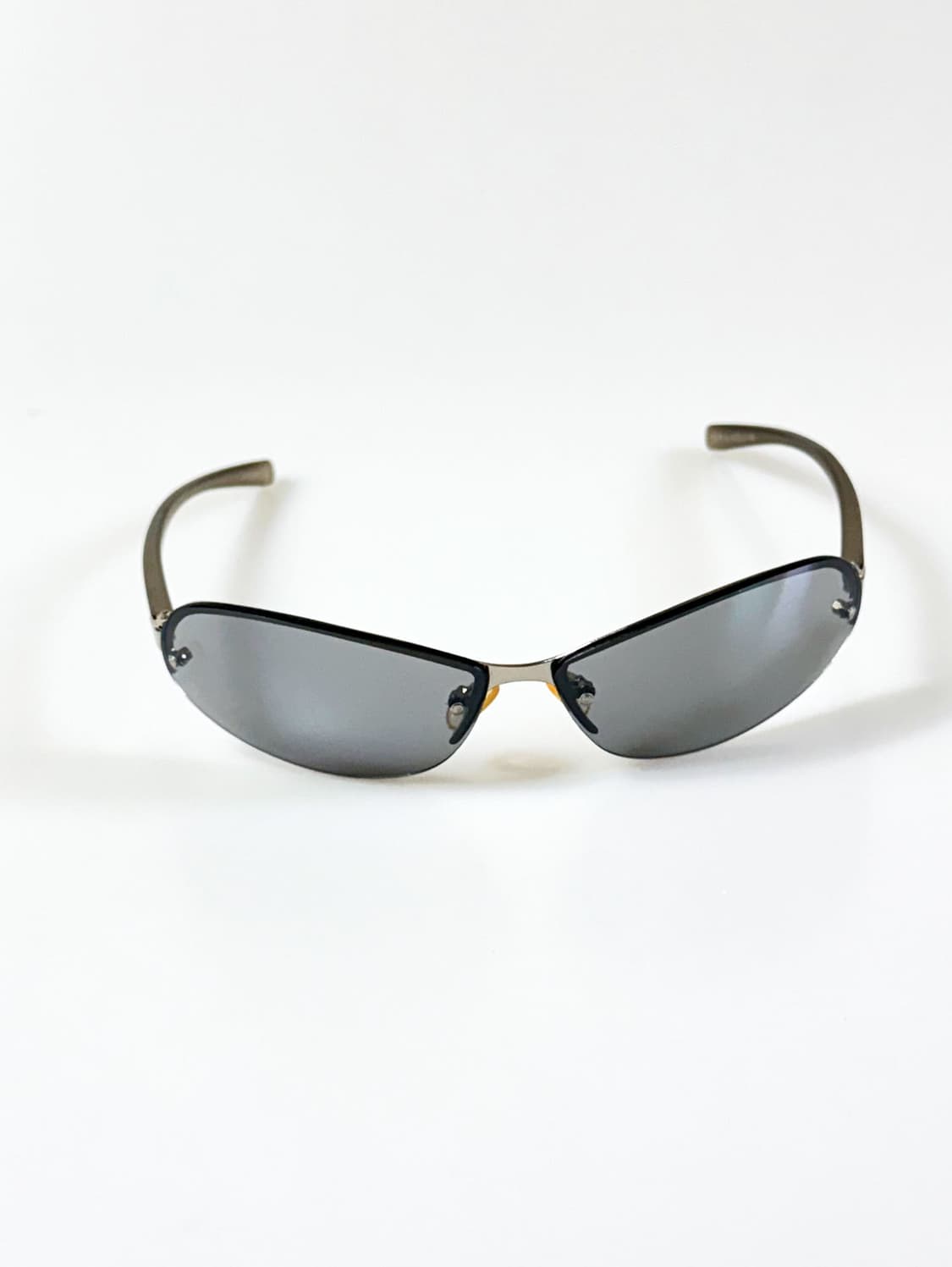 90s UNOSOLEIL 무테 스퀘어 쉴드 프레임 빈티지 선글라스 상품이미지1