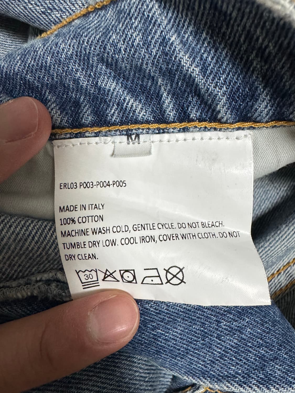 Erl 웨이브 데님팬츠 상품이미지2