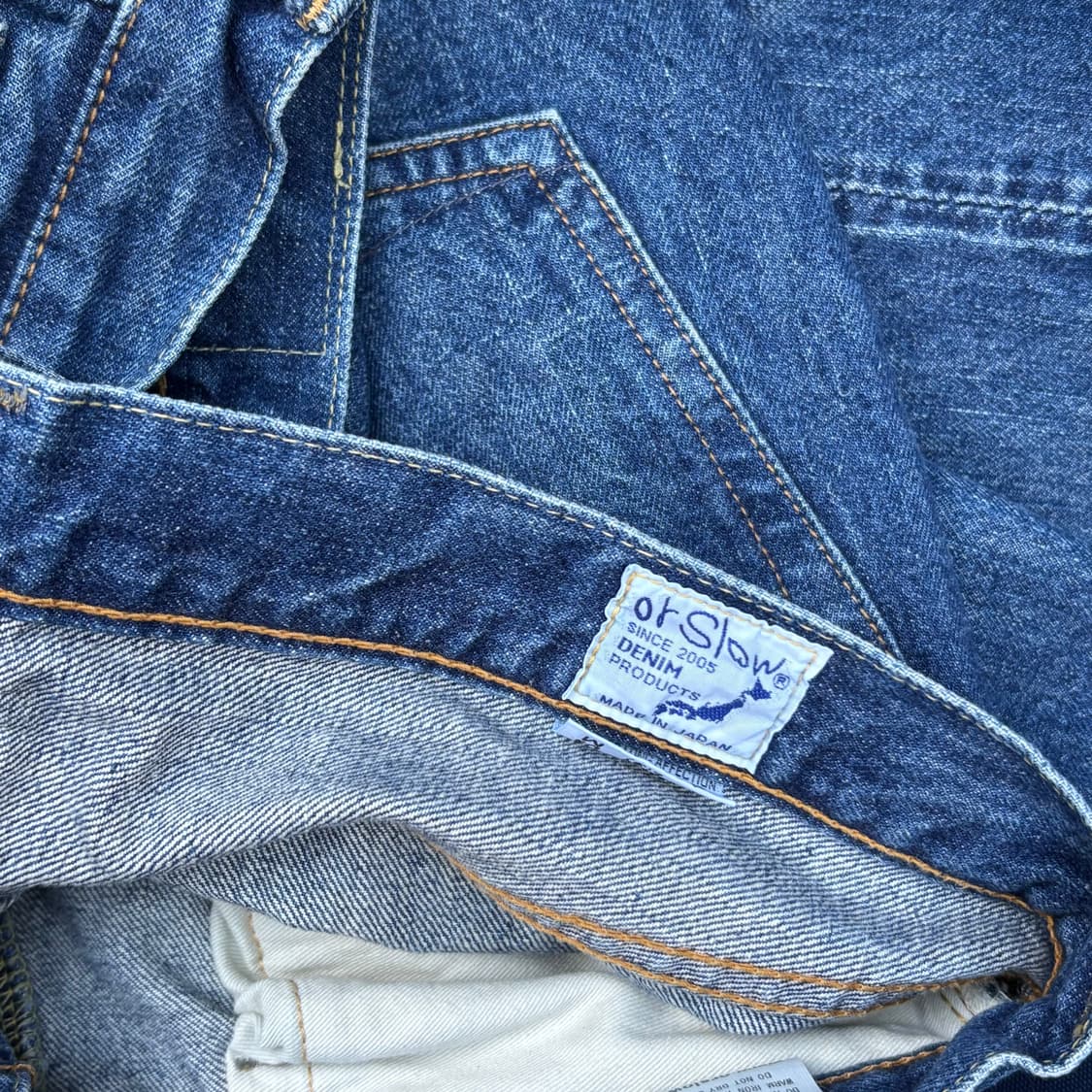 [M] 오어슬로우 105 청바지 상품이미지4