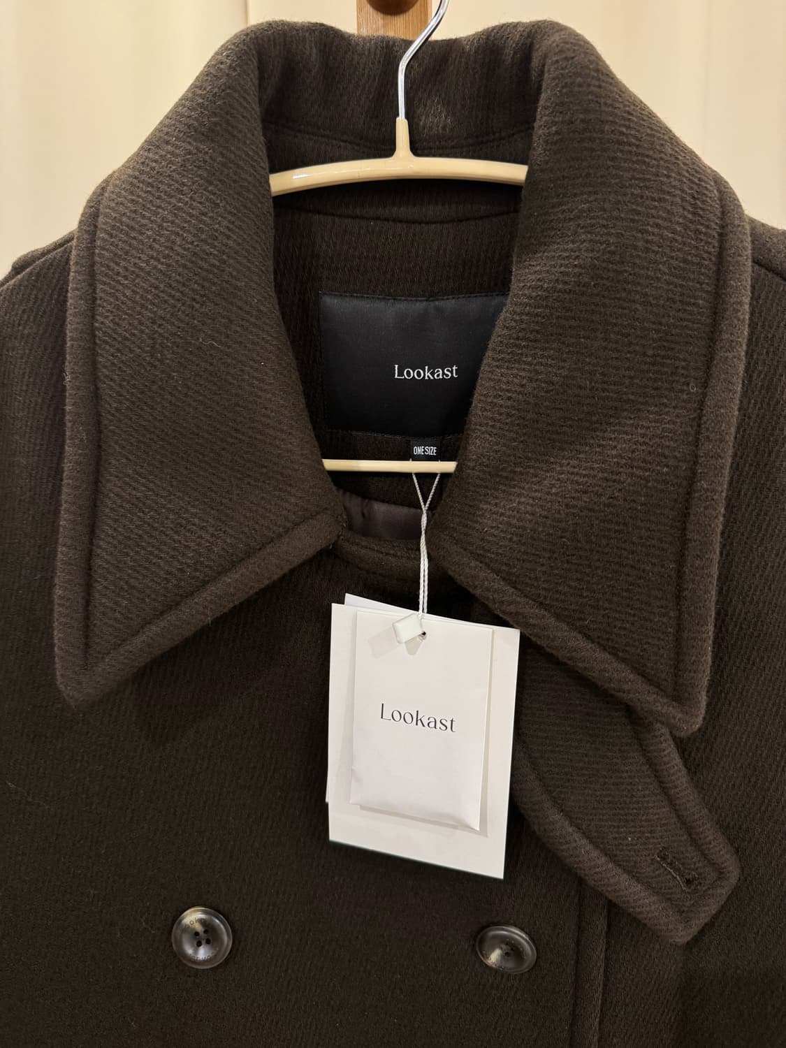 룩캐스트 하프코트 새상품 상품이미지7