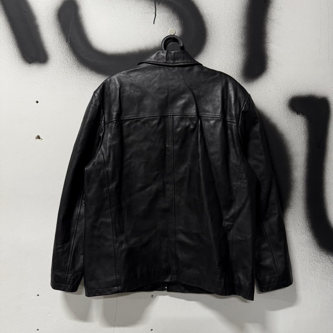 VTG 빈티지 100% 쉽스킨 양가죽 싱글 집업 자켓 상품이미지2
