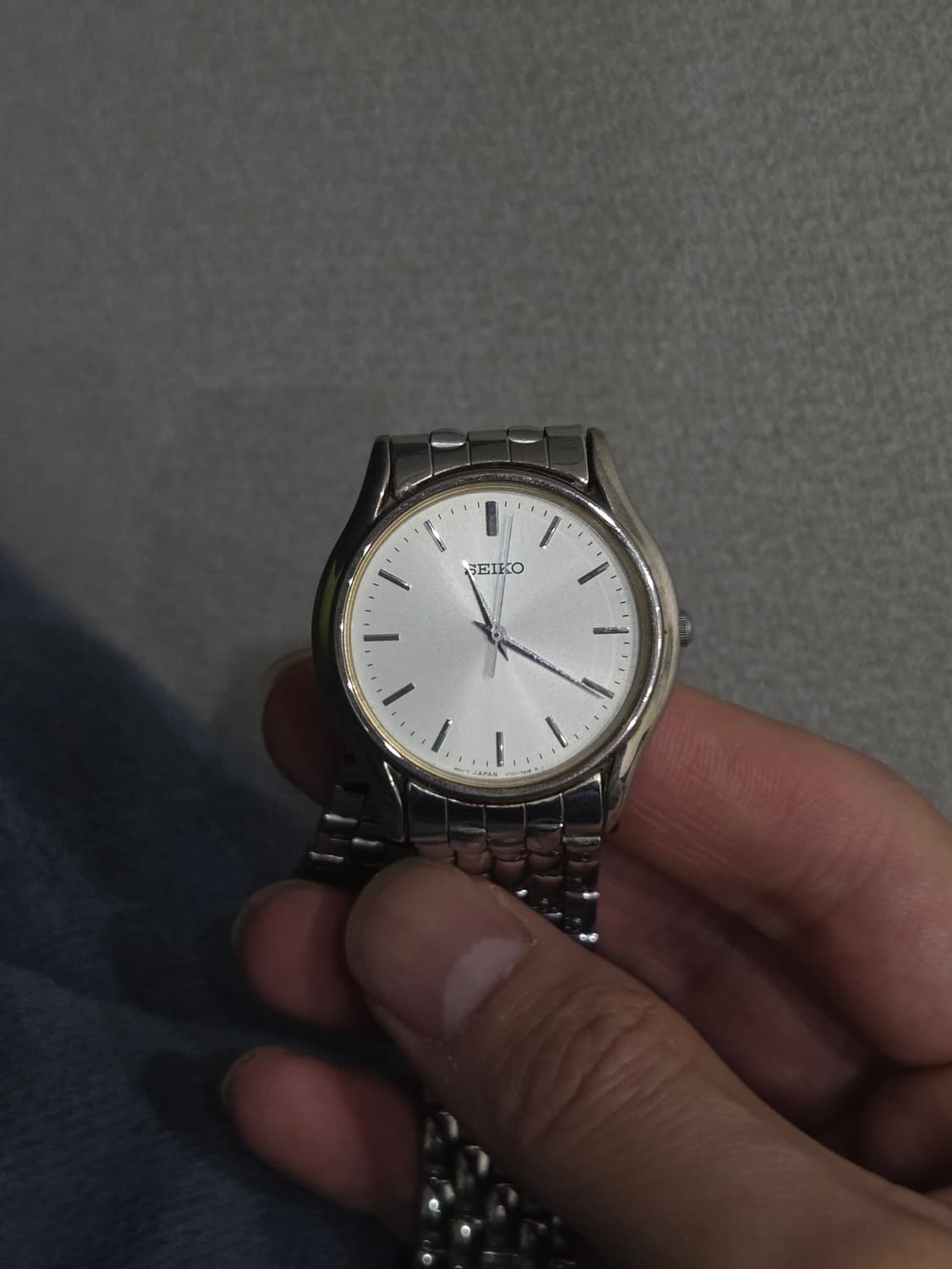 [희귀]90s 클레식 빈티지 세이코 드레스워치 V701-7A20 슬림 상품이미지8
