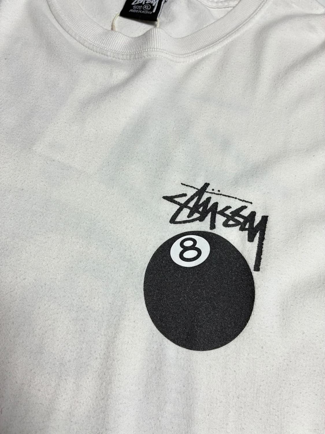 스투시 STUSSY 8볼 그래픽 코튼 반팔 티셔츠 R1407 상품이미지5