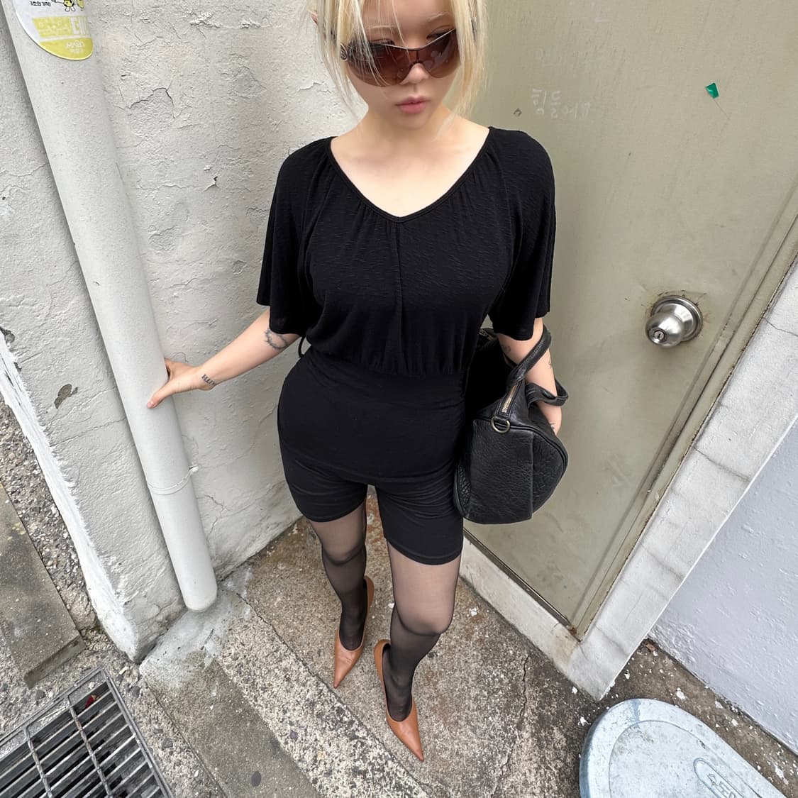 00s 세르지오 로시 가죽 스틸레토 포인트 펌프스 상품이미지10