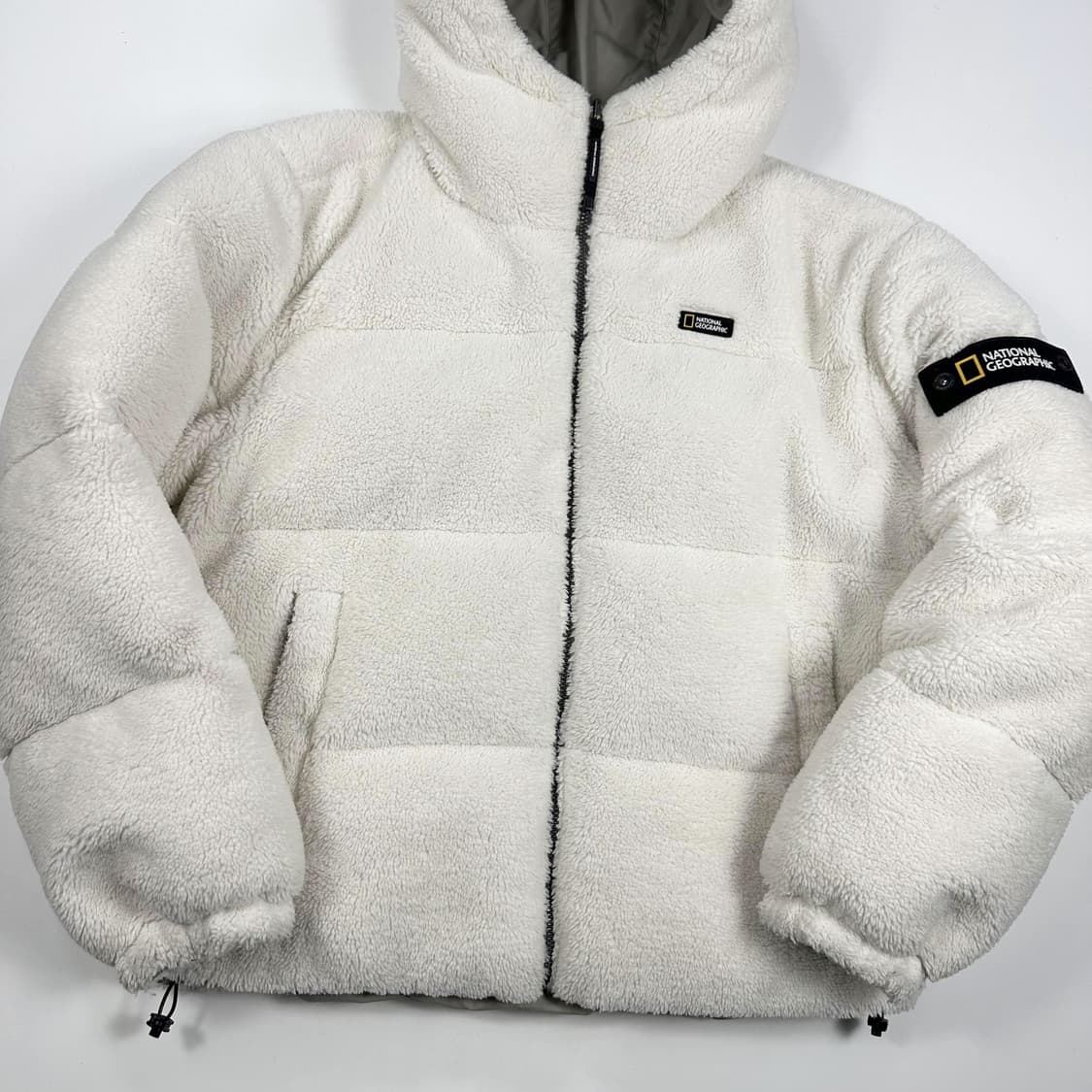 내셔널지오그래픽 리버시블 후리스 패딩 점퍼 (M) 상품이미지4