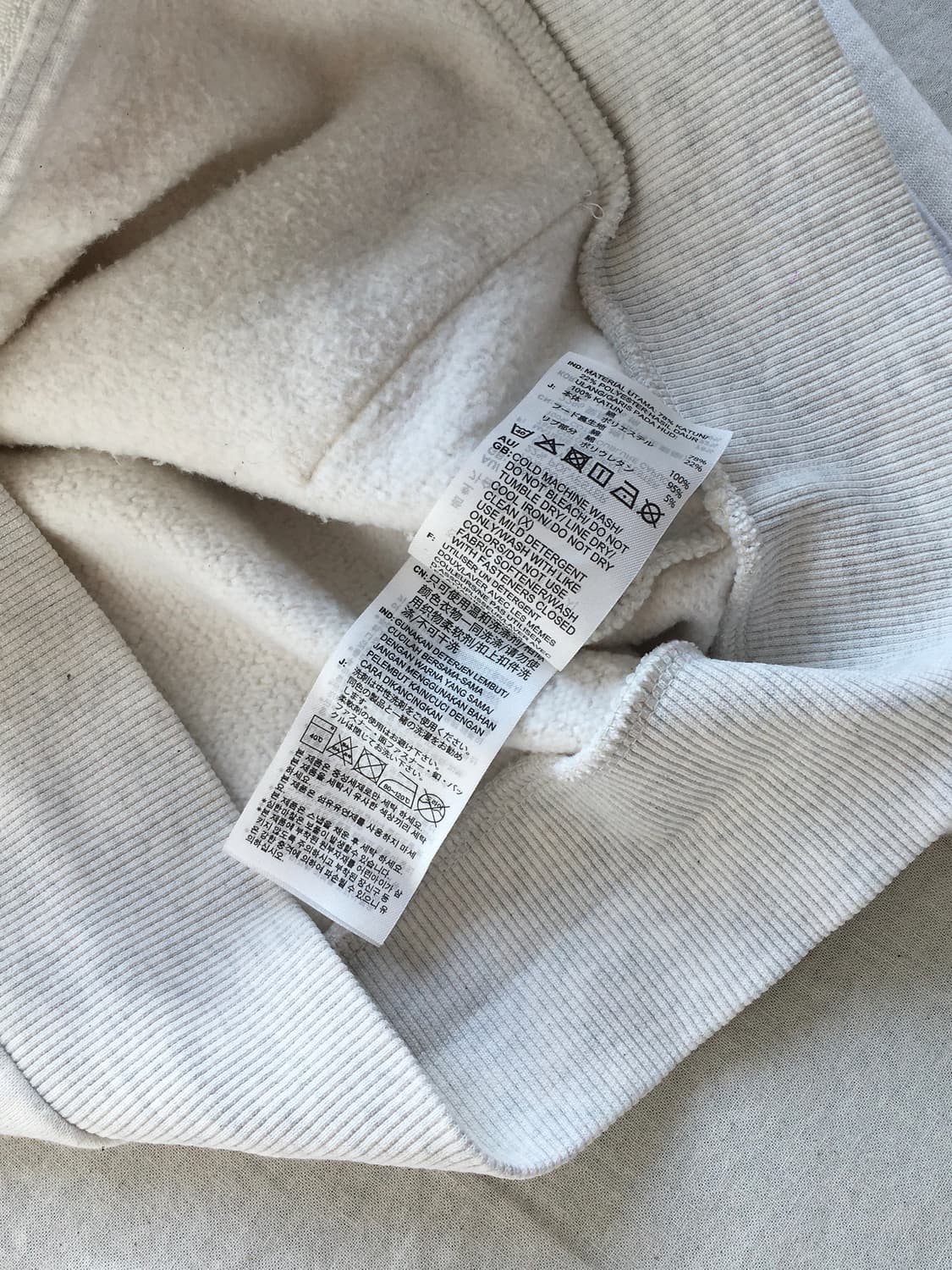 아디다스 기모 후드집업 상품이미지6