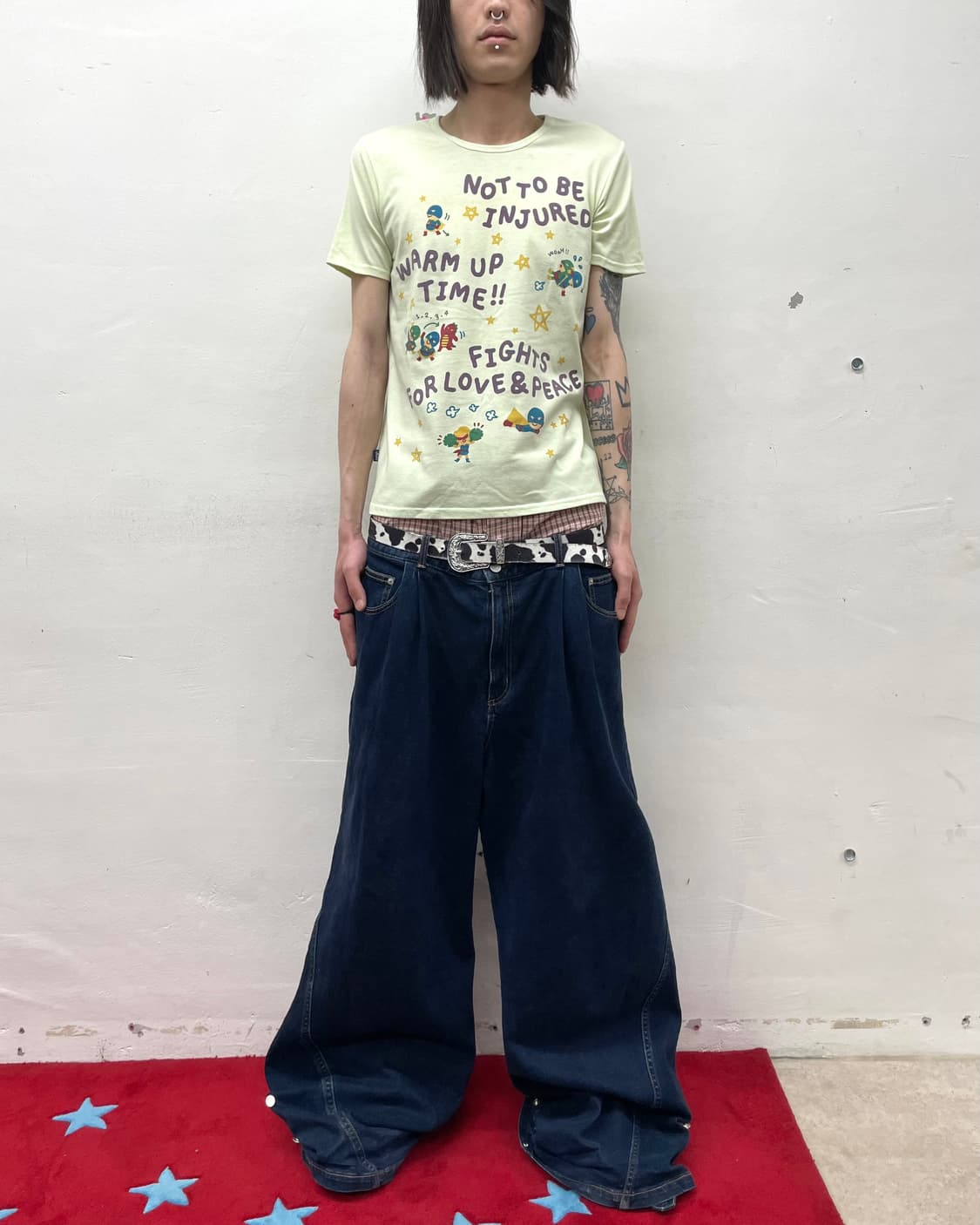 Rough Star Baby Green T-shirt  상품이미지3