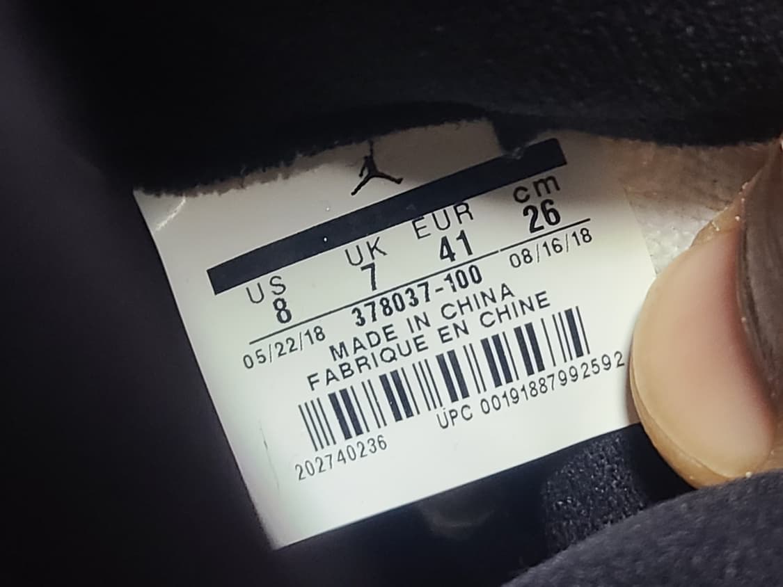 나이키 조던11 콩고드 하이 260(255추천) 상품이미지10