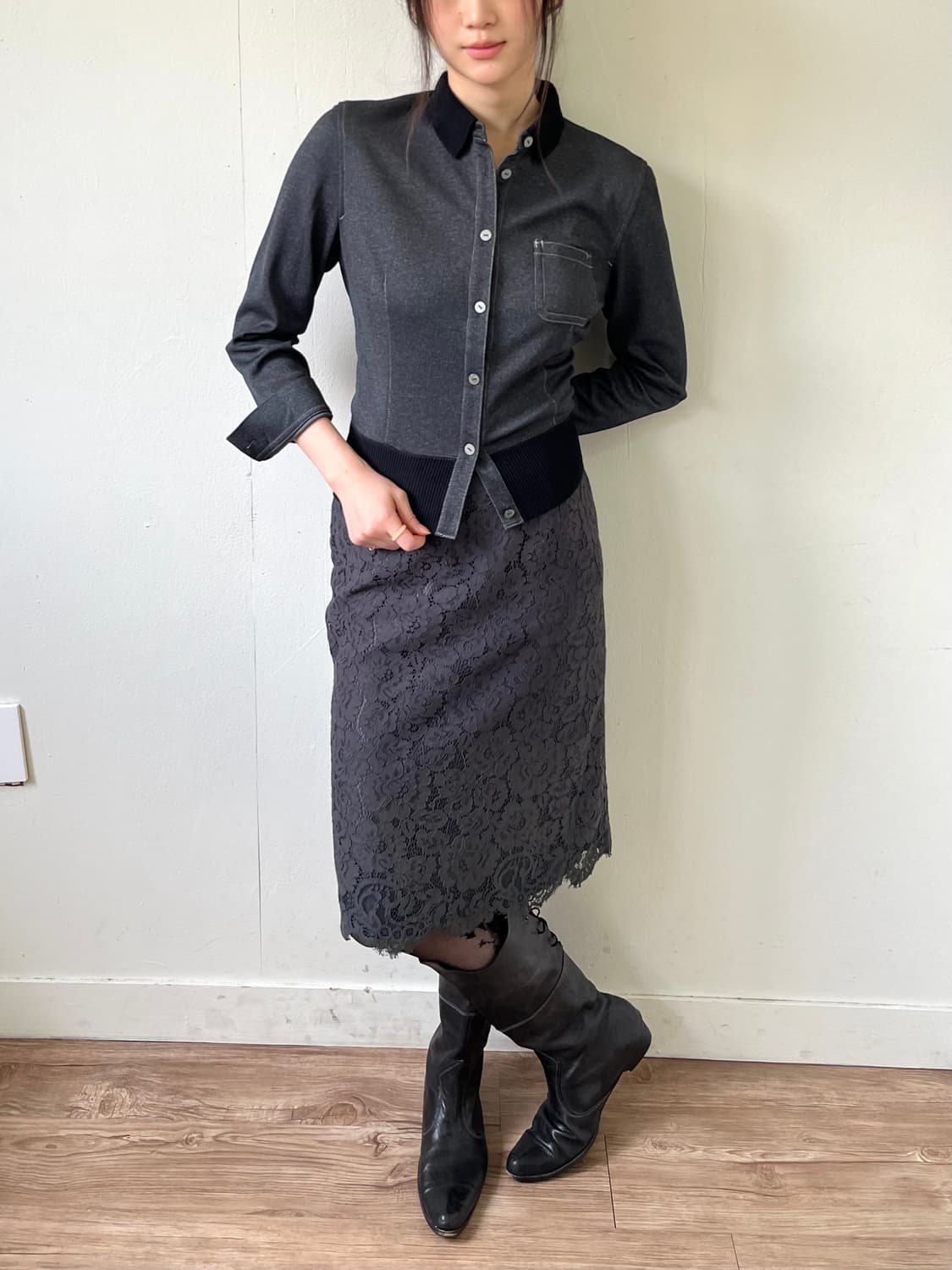 BLANCE 셔츠 자켓 상품이미지6