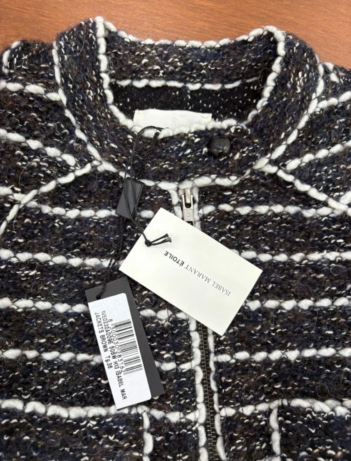 이자벨 마랑 에뚜왈 니트 가디건 새옷 36 상품이미지3