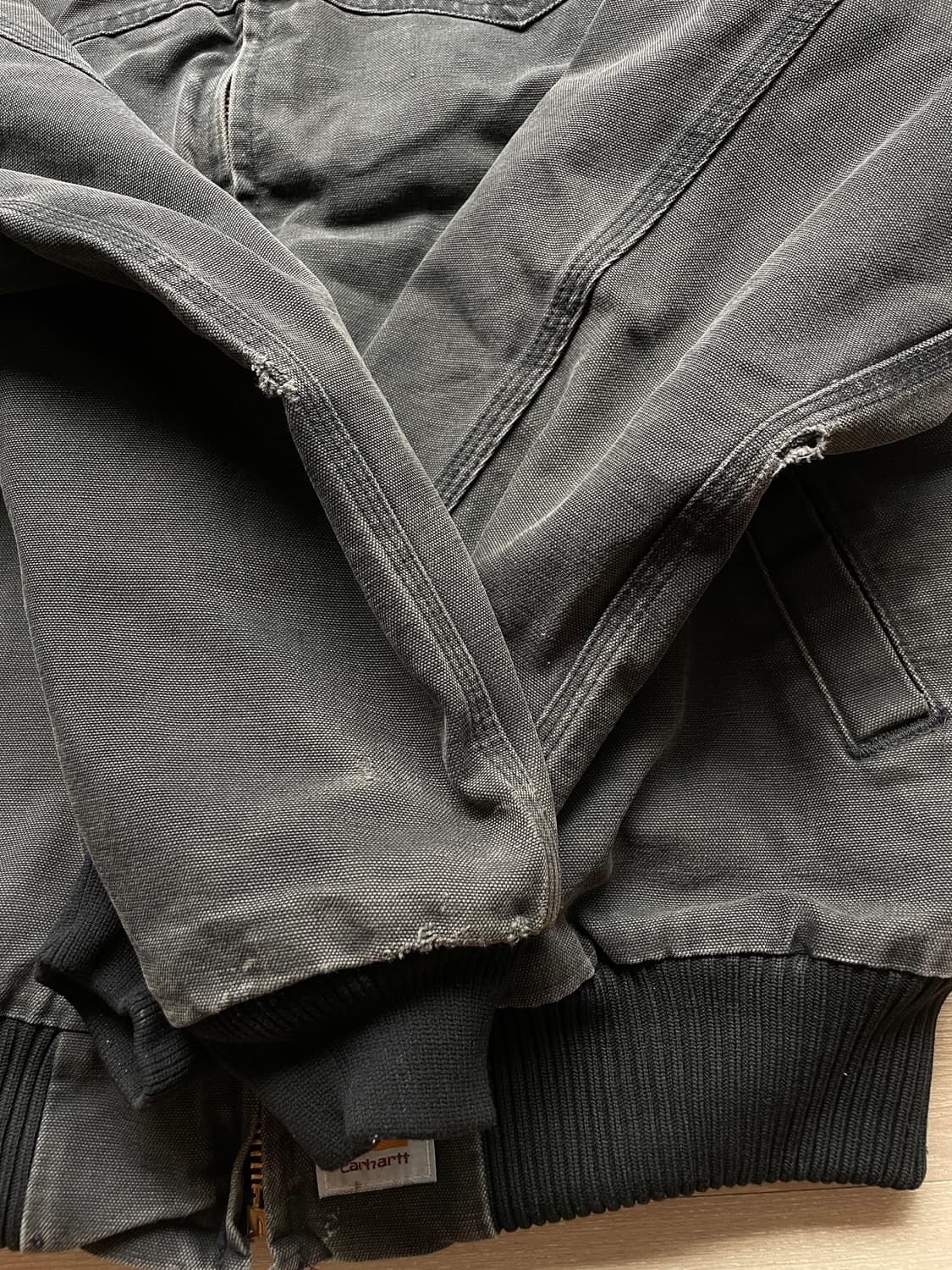 칼하트 블랙 산타페 자켓 J13 BLK 빈티지 carhartt 상품이미지8