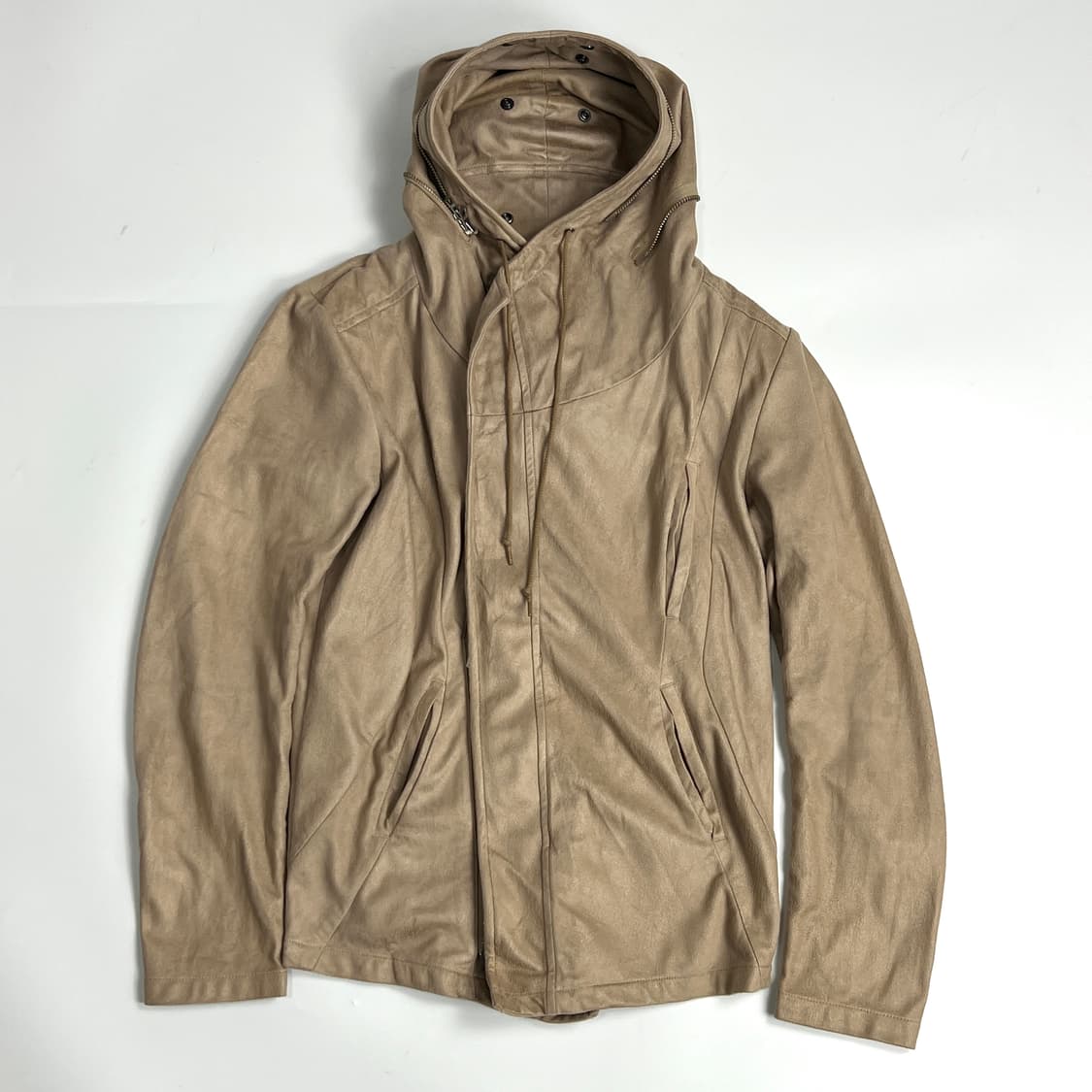 토네이도 마트 비대칭 하이넥 후드 자켓 상품이미지7