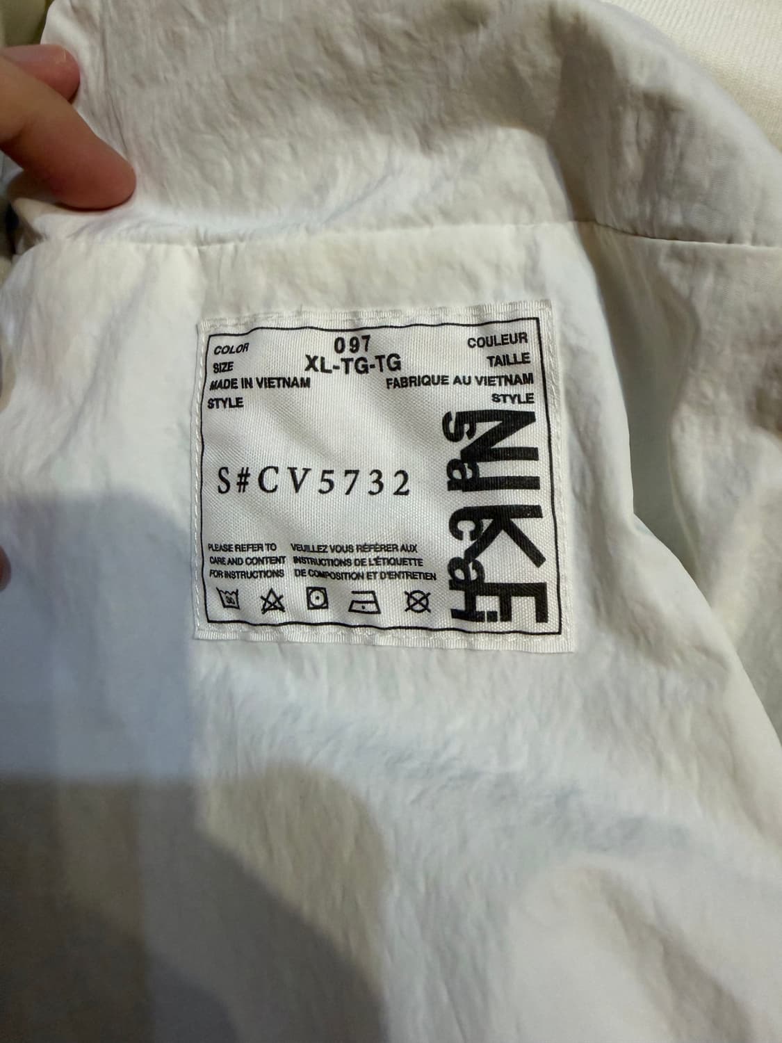 나이키 x 사카이 NRG 레이어드 봄버 자켓 상품이미지3