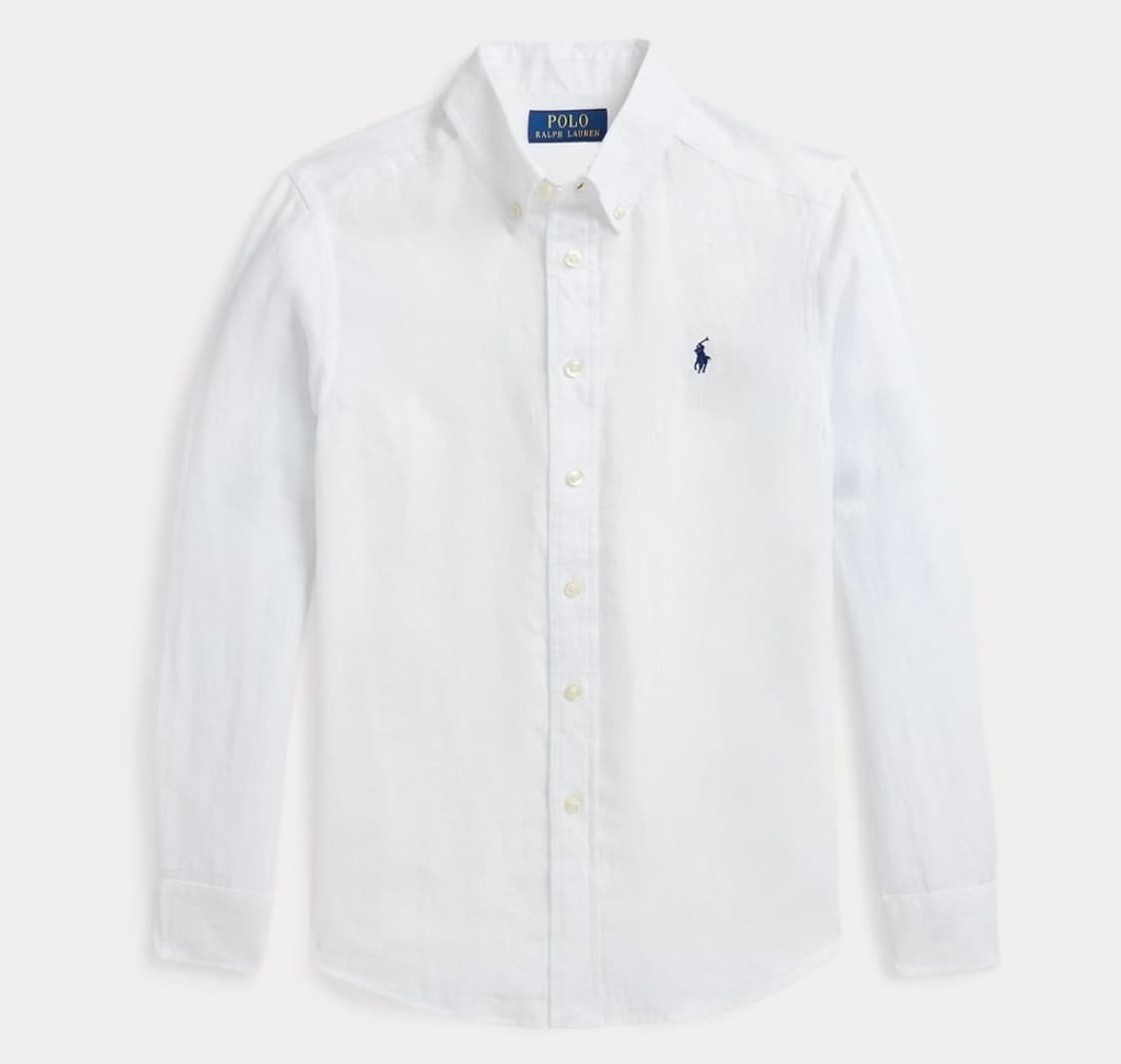 (새상품) 폴로 랄프로렌 보이즈 린넨 셔츠 상품이미지1